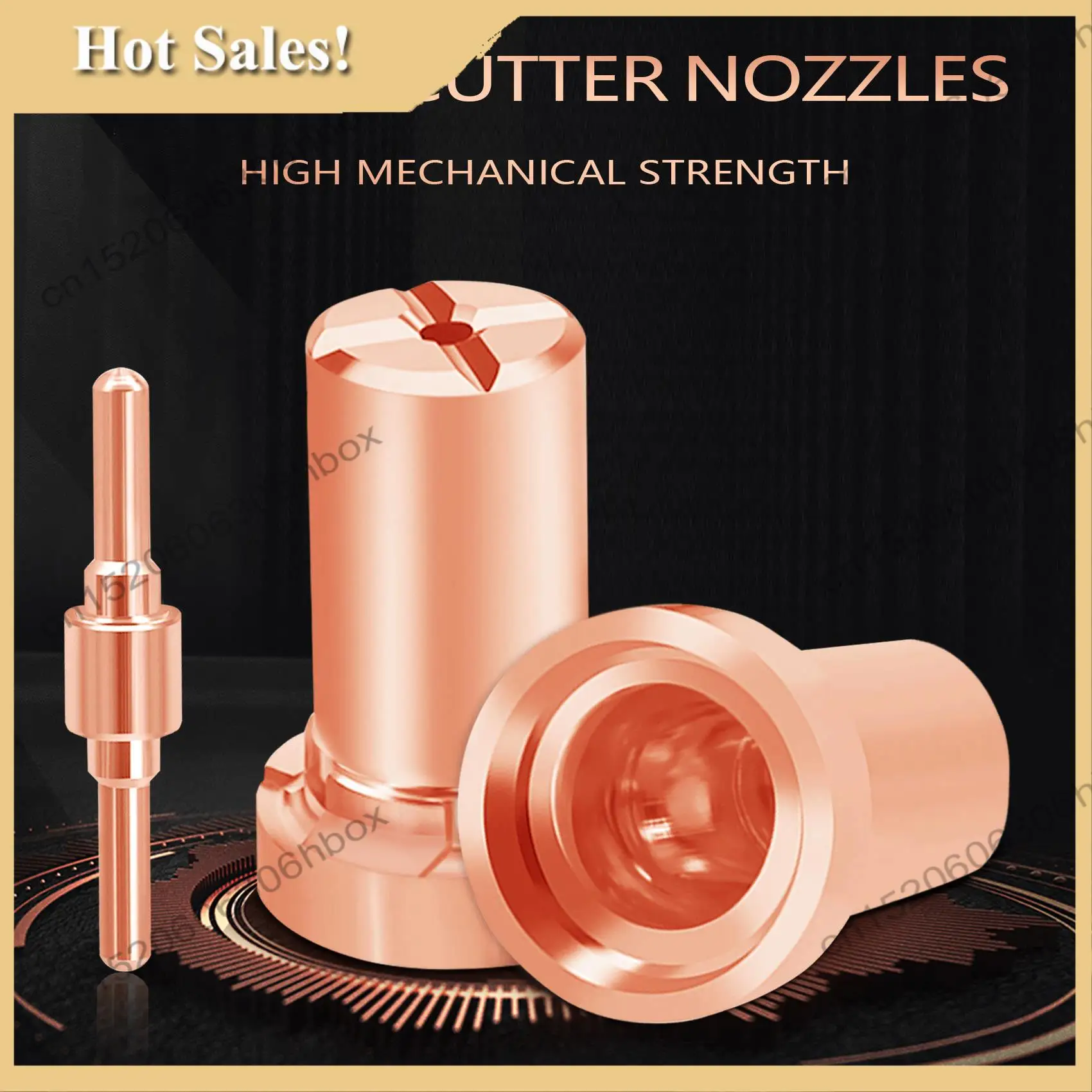 -HOPE 65Pcs Plasma Cutter Tip Electrodes & Nozzles Kit Consumable Accessories For PT31 30 40 50 Plasma Cutter Welding Tools