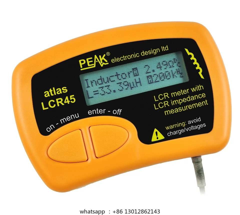 Passive component testing LCR40/LCR45 component analyzer