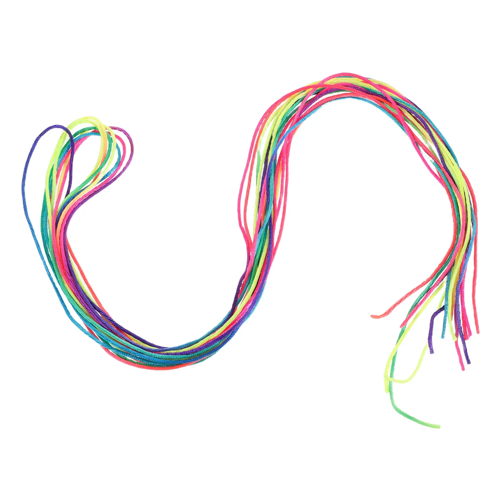 

10pcs Colorful Braiding Hair Rope Elastic Ponytail Wrap For Diy Hairstyle Street Dance Decorative Accessories Styling Tool