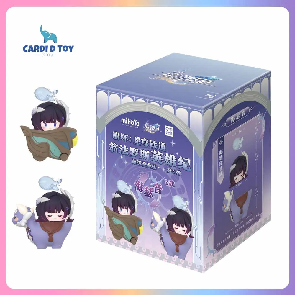 Neue Original Honkai Star Rail Mystery Box Honkai Star Rail Anime-Figuren Helden von Ophoros Super Stapelspielzeug Serie 2 Blind Box