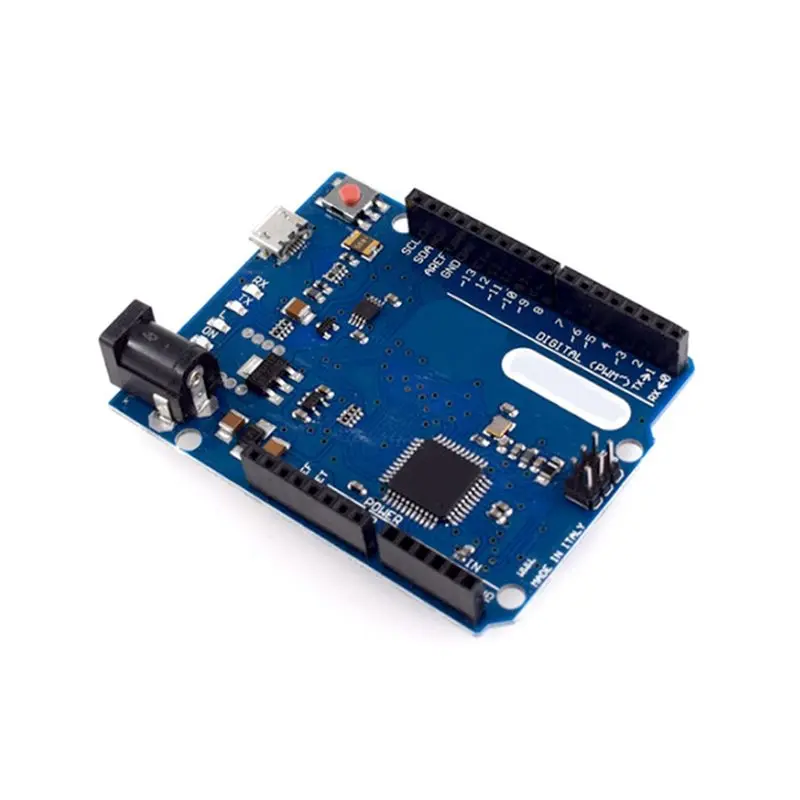 AT82-R3 Microcontroller Atmega32u4 Development Board Compatible With Arduino IDE DIY Kit For Robotics Prototyping Learning