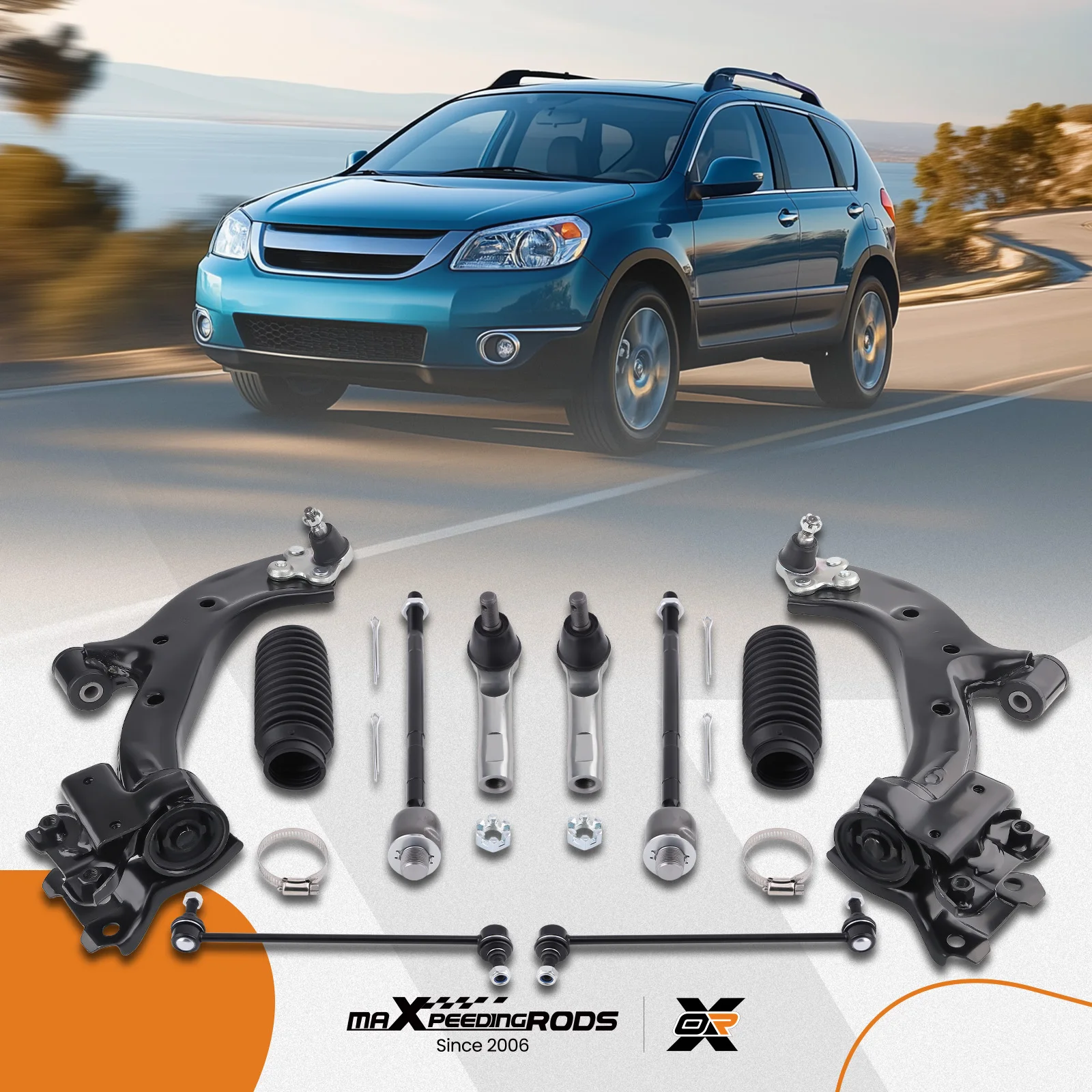 

Front Lower Control Arms w/Ball Joints for 2007-2011 Honda CR-V K750297 K620500