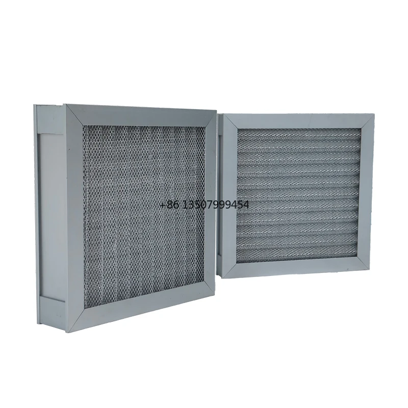 

New High-Temperature Acid Alkali Extractor Metal Hole Mesh Primary Effect Air Filter Repeatable Cleaning Pane air Filterl Filter