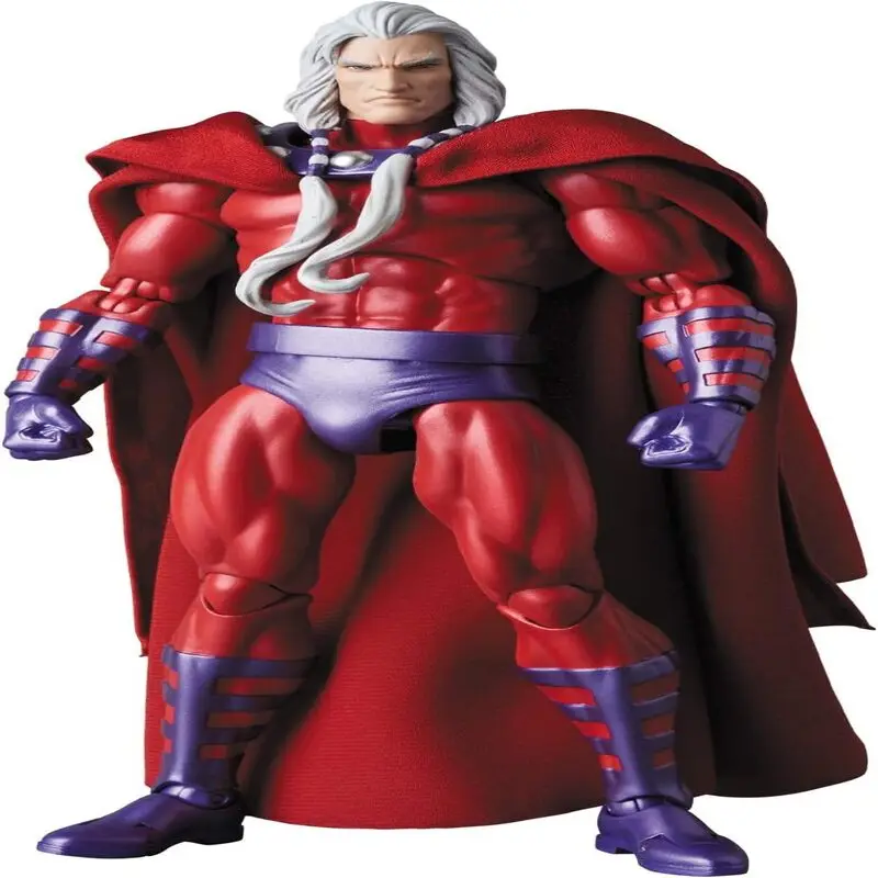 Originele Marvel Mafex 128 Magneto 099 Cyclops Revoltech Comic Ver X Mannen Action Collection Figures Model Pop Speelgoed Voor Kinderen