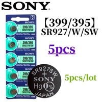 5pcs Original SONY AG7 395 395 399 AL926F SR927SW SR 927 Batteries silver oxide Batteria For Watch Toys Remote Battery