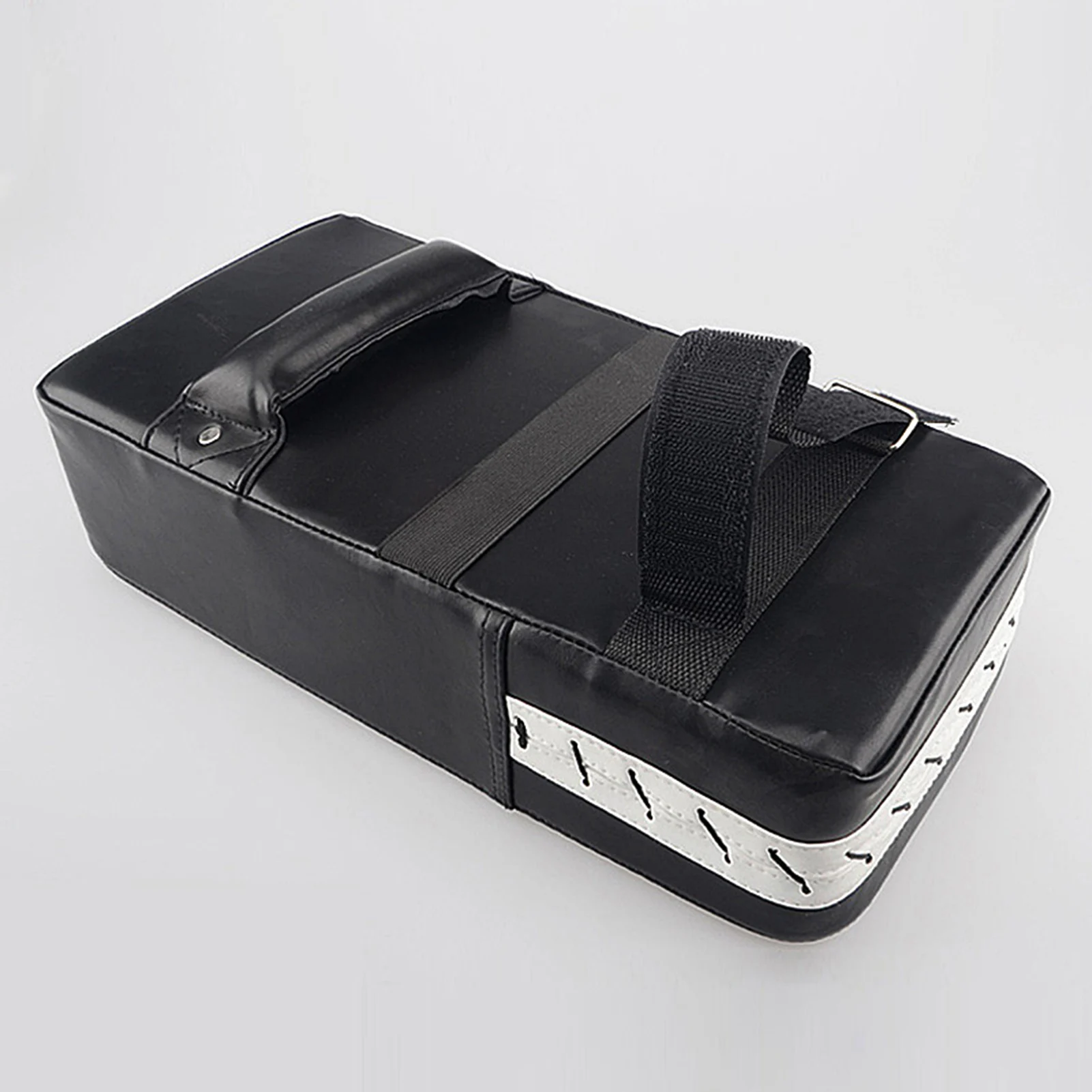 Karate taekwondo boxe treinamento alvo capa de couro do plutônio núcleo de espuma dura 40x20x10cm 360g para prática de artes marciais