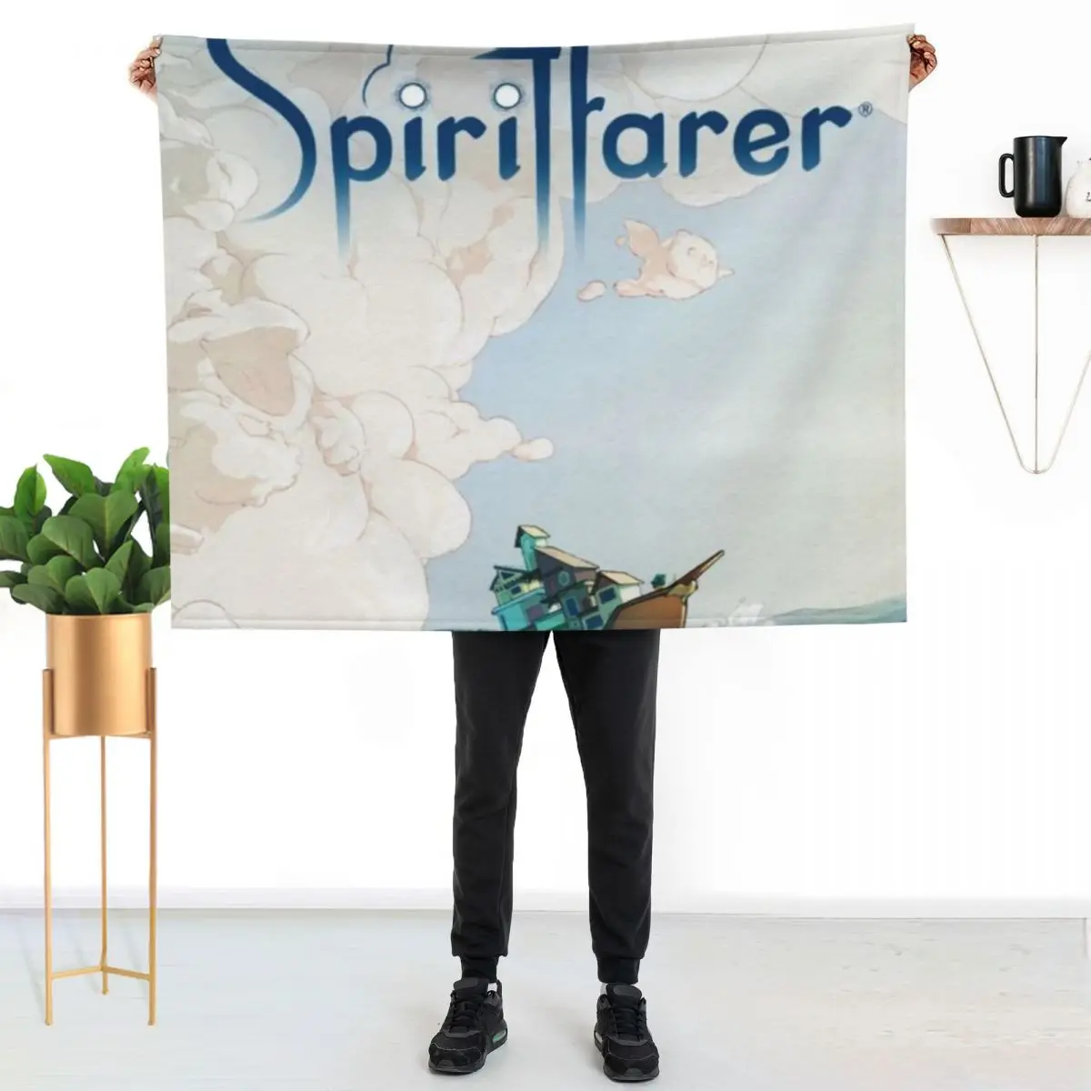 

Spiritfarer Throw Blanket Air Conditioner Soft Blanket for Office Home