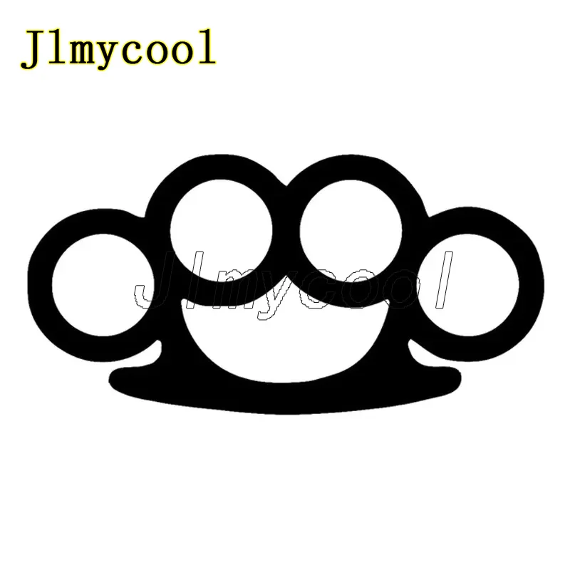 15.5cm*7.8cm Knuckles Creative Car Styling Vinyl Sticker Black Wall One Piece  Home Decoration Room Decal Sticker