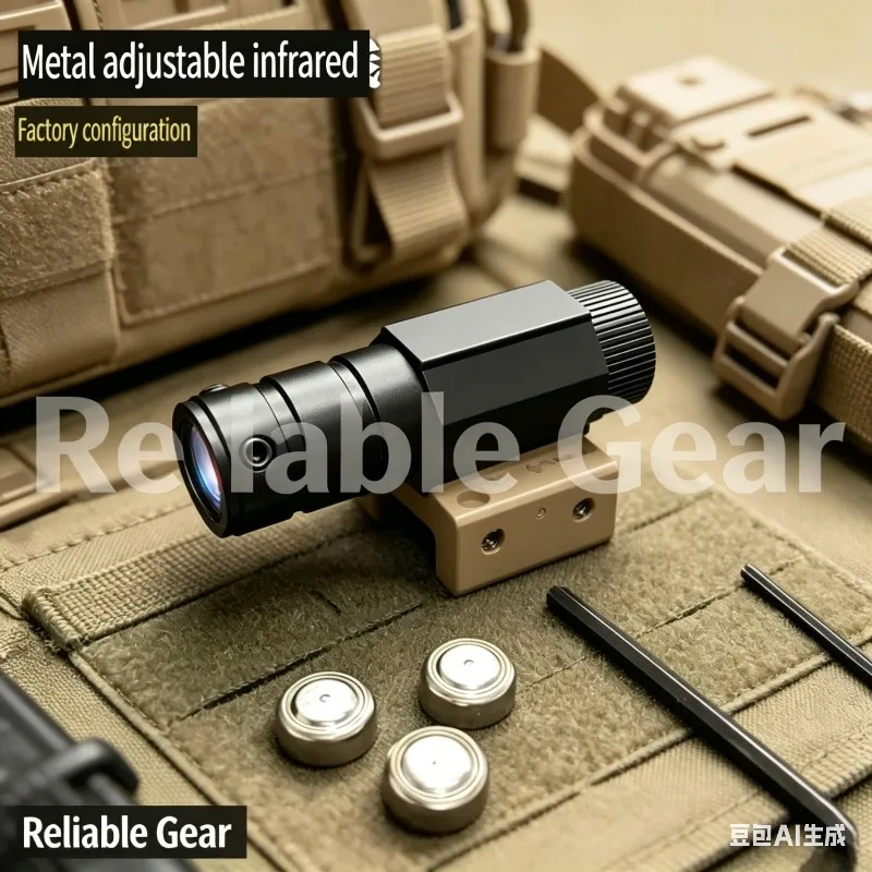 

Red Dot Laser Sight 805 Mini Scope, Adjustable Red Beam, 11mm/20mm Rail, Tactical Hunting Sight Scope