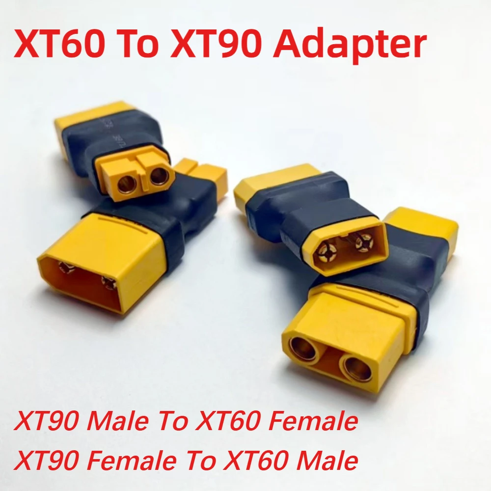 Image of 1PCS Adapter XT60 Stecker/Buchse Auf XT90 Stecker/Buchse XT60 Zu XT90 Umwandlung Adapter für RC lipo Batterie DIY Teile