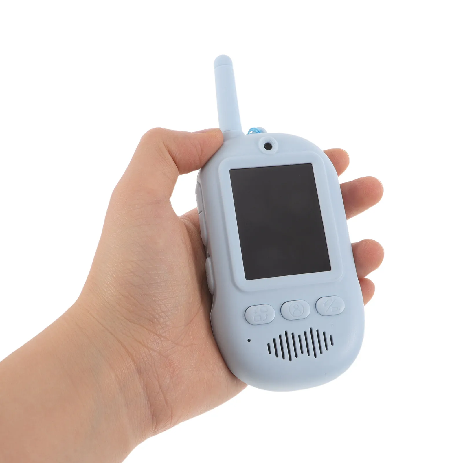 

2Pcs Kids Video Walkie Talkies Cartoon Design Long Range 500M Rechargeable Wireless Intercom for Camping Hiking Outdoor Play