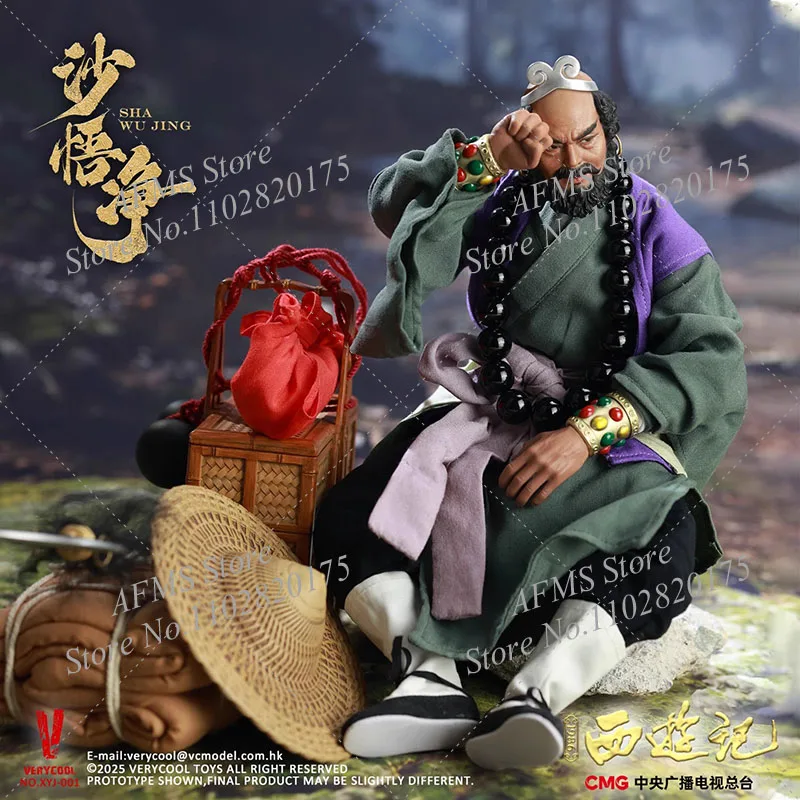 VERYCOOL XYJ-001 Sammlerfigur im Maßstab 1:6 Sha Wujing Journey To The West Ocean Guardian 12-Zoll-Männersoldat-Actionfigur