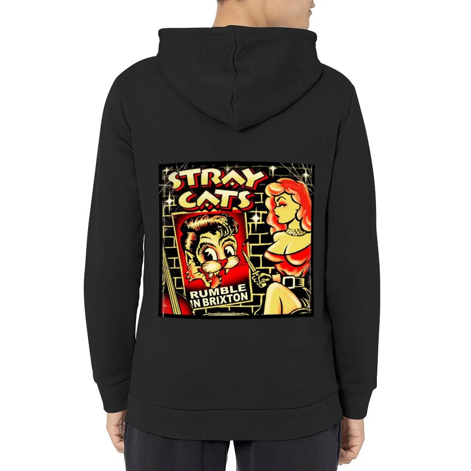 

Stray Cats, Brian Setzer Hoodie aesthetic clothing anime clothes mens clothes blouse tracksuits