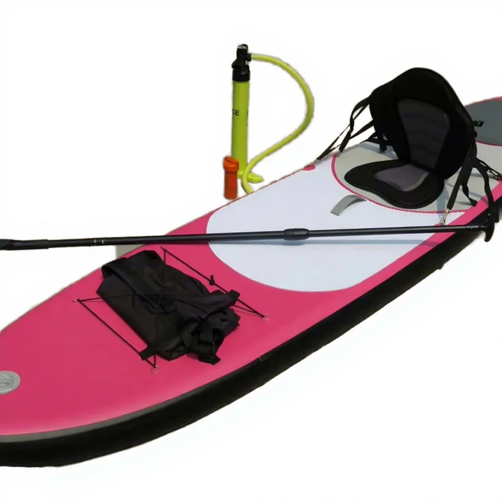 Inflatable Touring Stand Up Paddle Board With Soft Chair PVC Material Portable Design For Lakes & Rivers