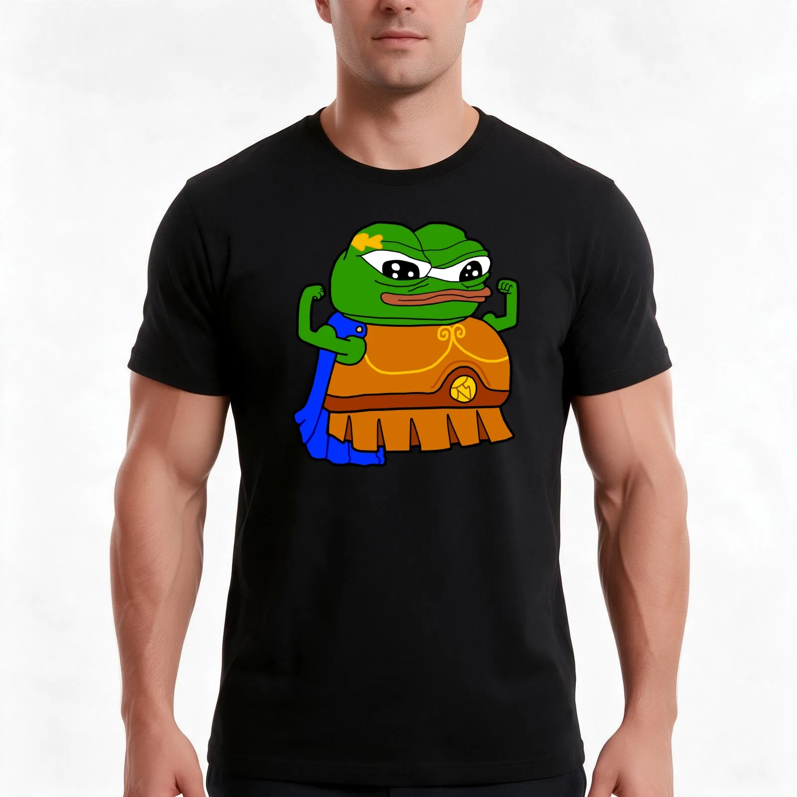 Apu Hercules Pepe T-Shirt Summer Casual Cotton Tee Oversized Streetwear Tops Vintage Graphic Print Loose Fit Short Sleeve