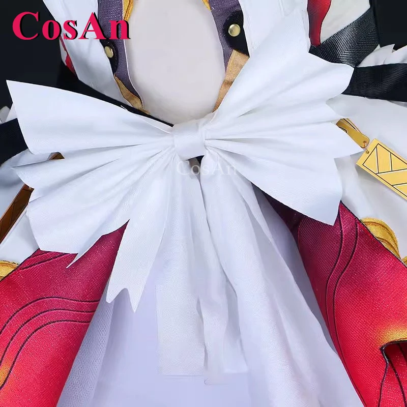

CosAn Game Wuthering Waves Chun Cosplay Costumes Fashion Sweet Uniform Dress Full Set Halloween Party Role Play Clothing XS-XL