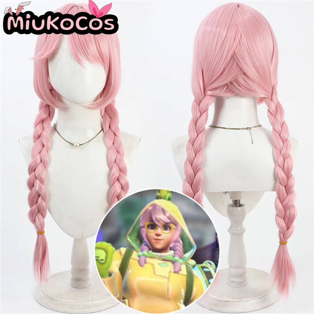 

В НАЛИЧИИ Rainmaker Mei Косплей Парик MiukoCosplay Game Overwatch Косплей