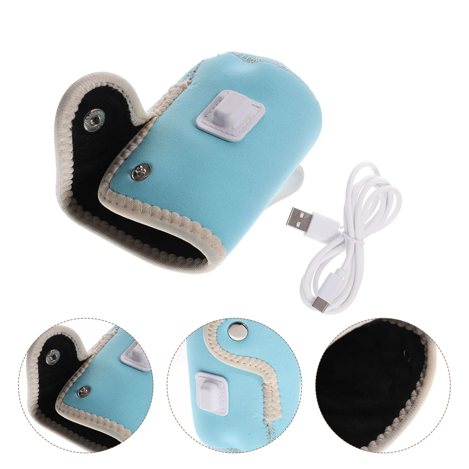 تسخين زجاجات الأطفال الحليب الدافئ المحمولة السفر Usb Usb زجاجة المحمولة زجاجة دفئا دفئا تغذية التفاف
