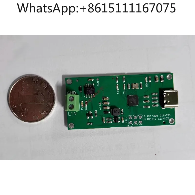Automotive LIN Bus Logic Analyzer Card, LIN2.0 Master-Slave Node Protocol Tester Interface