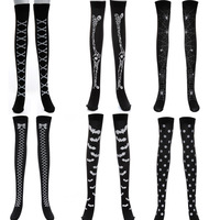 Halloween Dance Stockings Halloween Party Skeleton Bat Spider Web Hosiery Ghost Festival Prom Atmosphere Horror Costume Tights