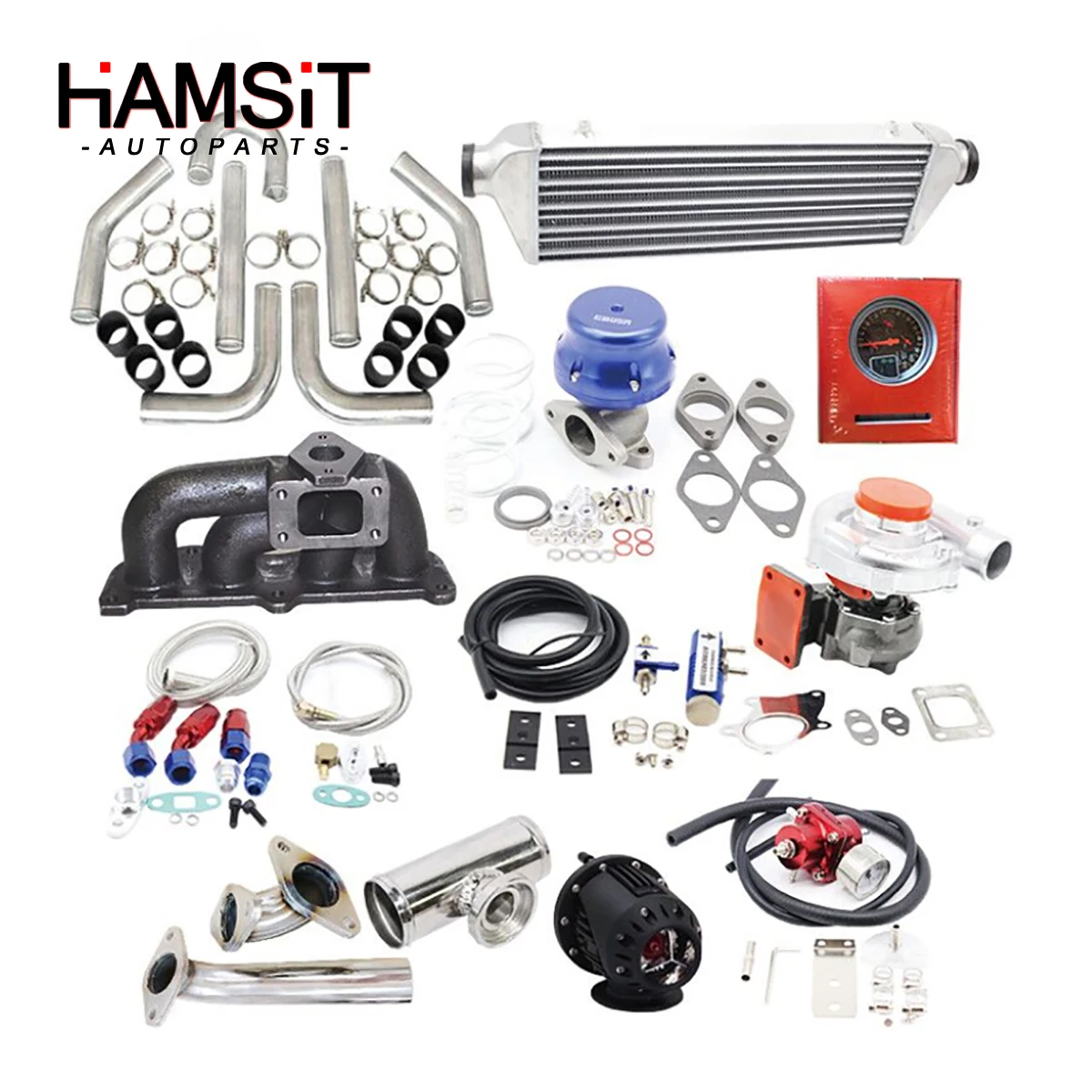 

Hamsit T3/T4 Turbo Kits For Toyota 05-10 Scion TC Base Coupe 2D 2AZ-FD I4 2.4L DOHC Engine