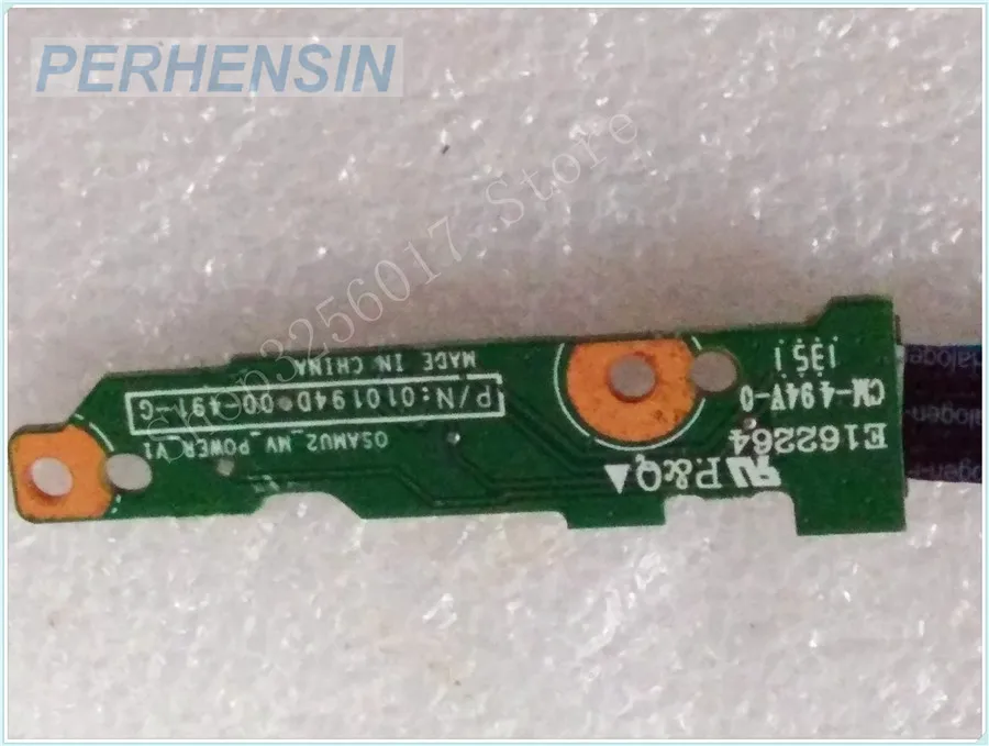 Original Genuine Laptop FOR HP 255 G2 15-D Power Button Board W Cable 010194D 747128-001  100% Works Perfectly