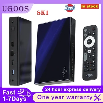 2024 新しい Ugoos Sk1 TV ボックス Amlogic s928xk Android 11.0 セットトップ TV ボックス 128 ギガバイト 8 ギガバイト Wifi 6 BT5.2 1000M ドルビーワイドバイン L1 DTS サポート