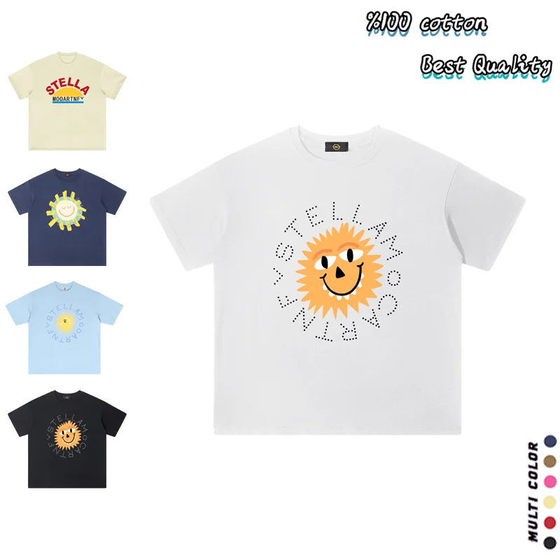 Fun prints boys short sleeve summer tees kids clothes fashion Vacation casual wear breathable Tops 2026 new cotton child T-shirt