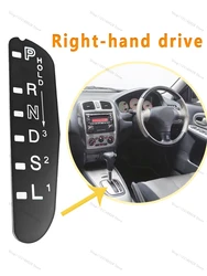 For Mazda 323 Family Gear indicator Automobile gear selection display Shift panel Gear lever trim Right-hand drive