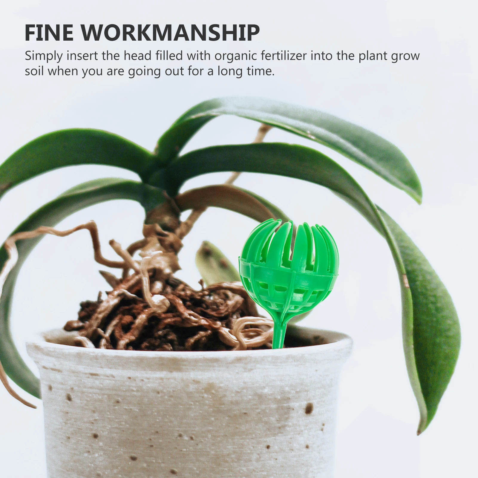 

30Pcs Plastic Fertilizer Basket for Plants Garden Yard Mini Fertilizer Holder Reusable Gardening Supply Planting Fertilization