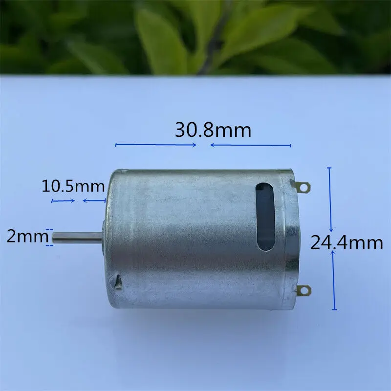 Micro RK-370PH-5031 Carbon Brush Motor DC 3V~7.4V 32000RPM High Speed Large Torque for Small Electric Drill/ Toy Car Boat Model