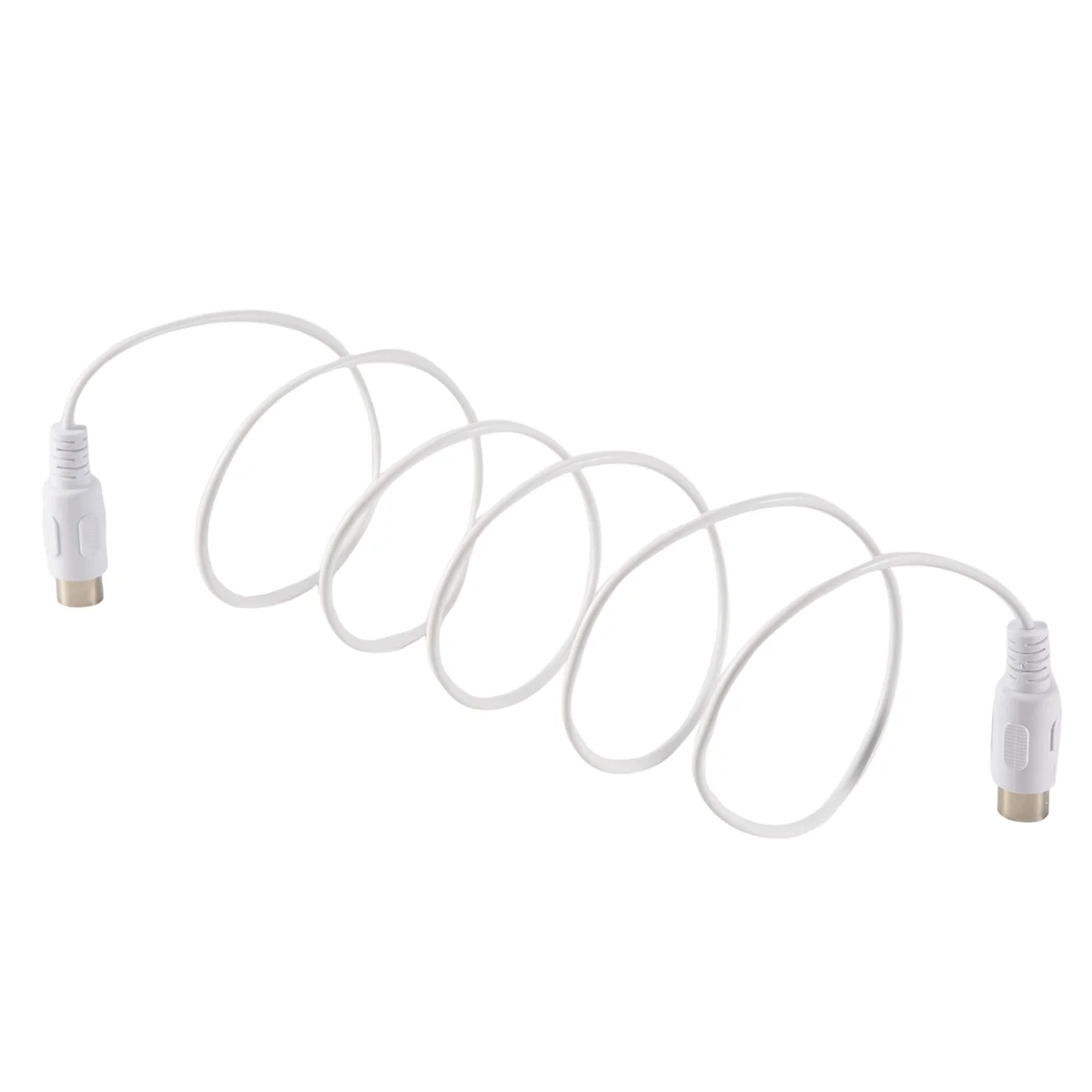 SMIEA 2 ชิ้น MIDI สาย 5 พินชาย 5 พินไฟฟ้าเปียโนคีย์บอร์ด PC Cable, 1.5 เมตร