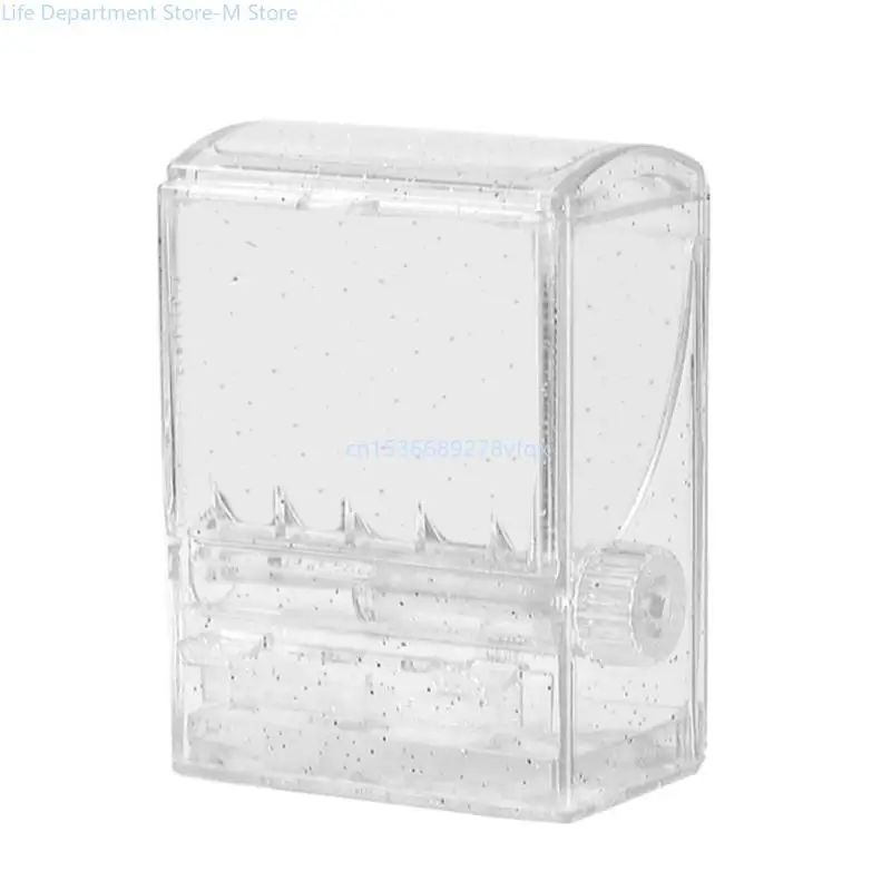 Clear Toothpick Dispenser Elegant Vending Machines Toothpick Box for Home Use