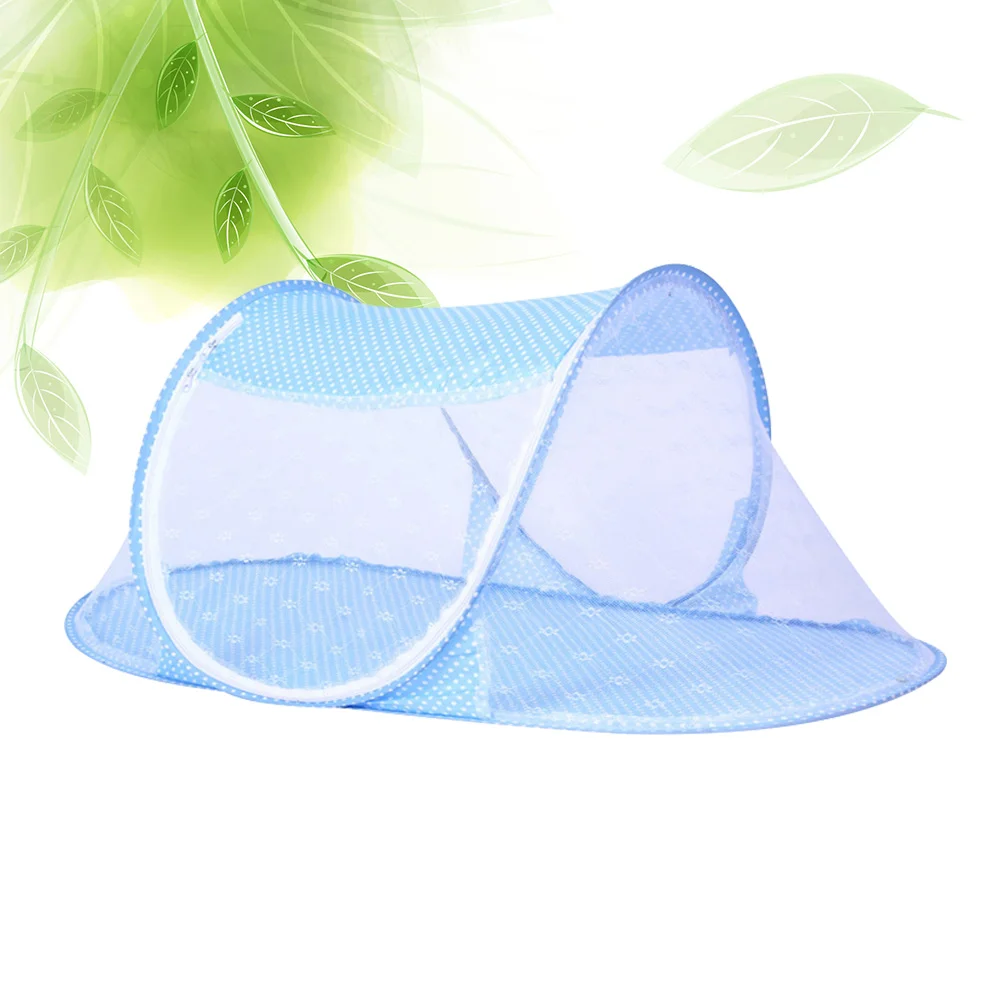 

Baby Cribs Travel Bed Newborn Net for Free Installation Foldable 10800X6000X3800CM Blue Portable