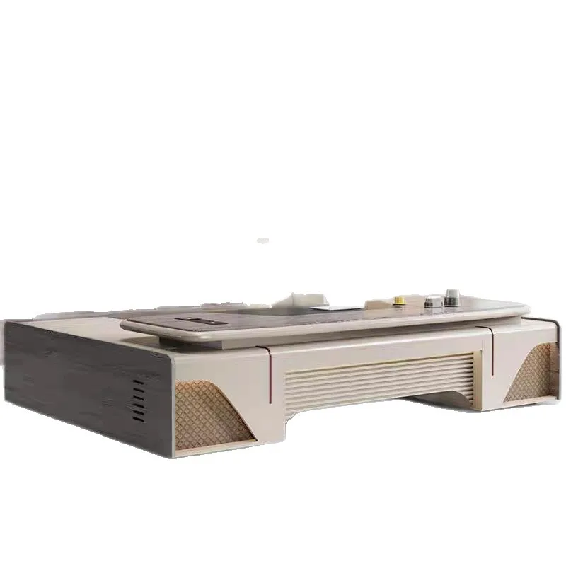 Boss Desk Light Luxury Senior Sense President Desk Chairperson General Manager Large Class Desk Modern Office Computer Desk