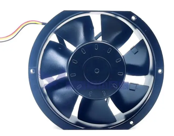 KAKU KA1725-3600D24B DC 24V 0.85A 172x150x51mm 3-Wire Server Cooling Fan