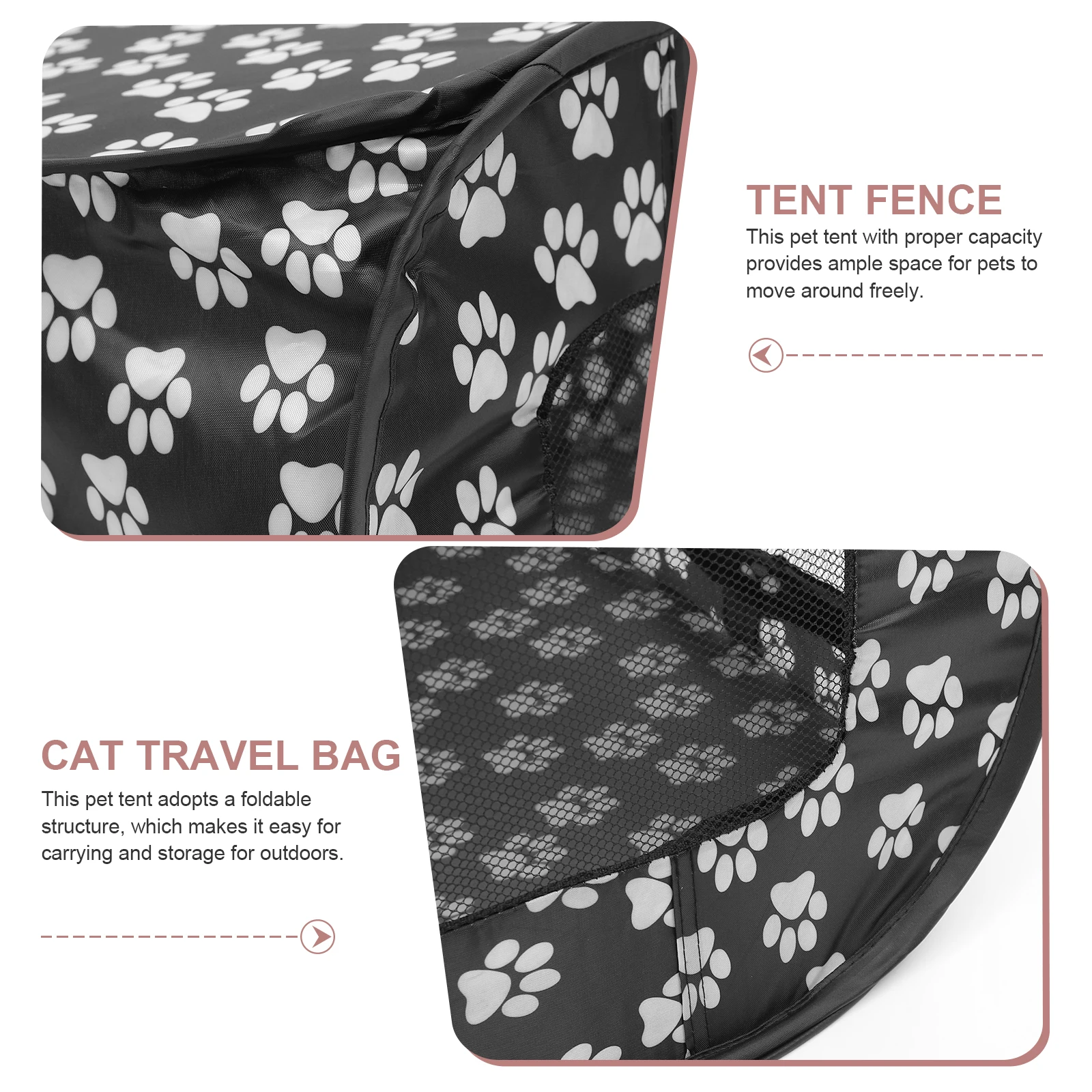 

Portable Pet Tent Cat Cage Oxford Cloth Travel Cover Dog Playpen Fence for Cats Small Dogs pet nest indoor dog tent cat hut