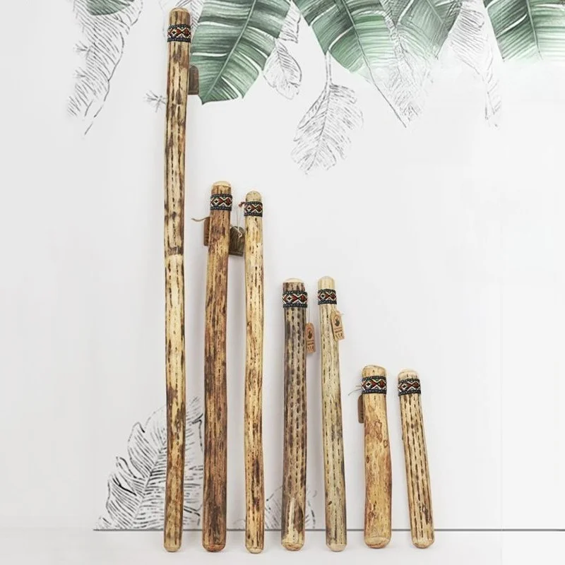 Cactus Rain Stick 50/75/100CM Relaxation Meditation Rain Sound Sticks Sound Healing Yoga Rainmaker Shaker Rainstick Instrument