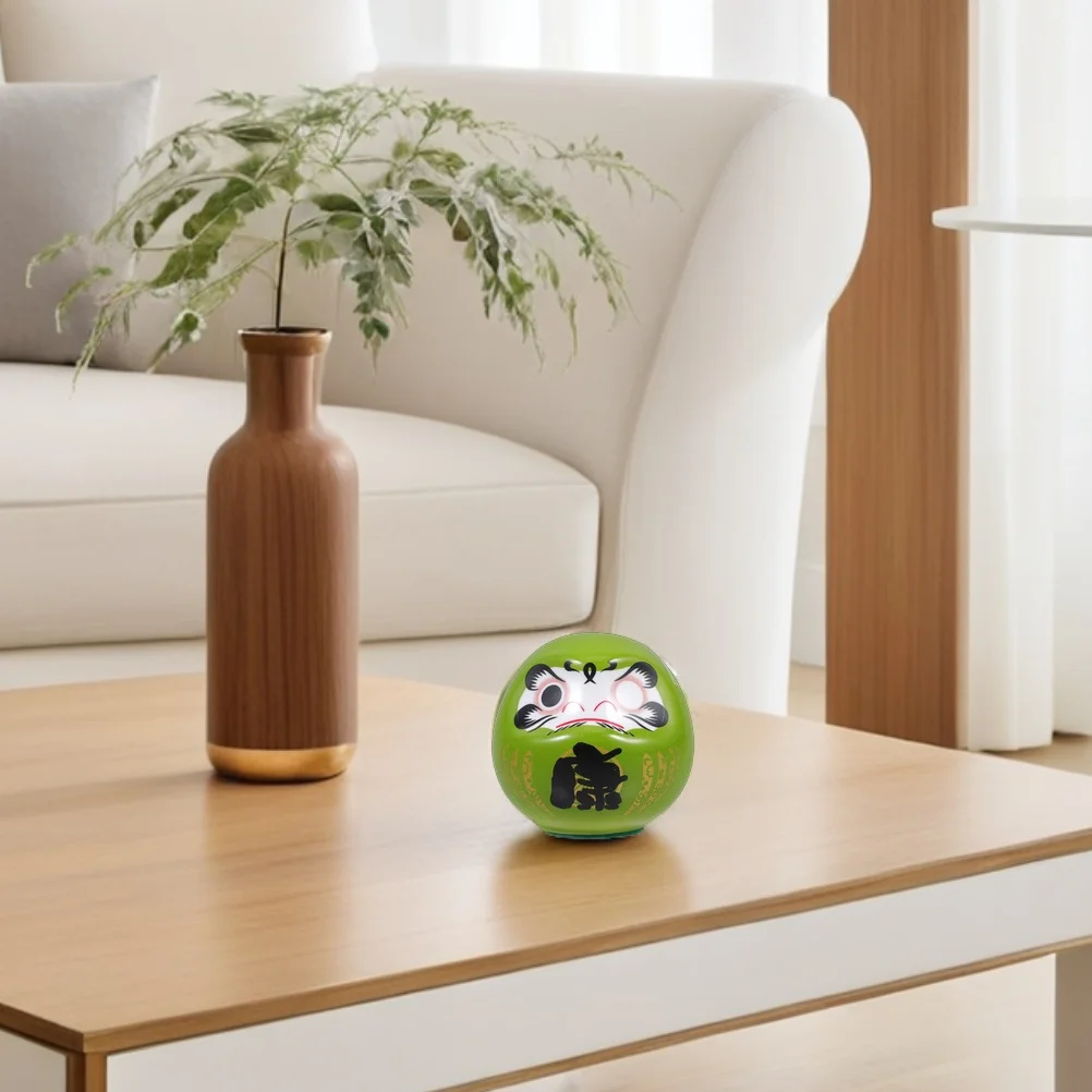 Wobbelnde japanische Glückskatze, Keramikornament, traditionelle Porzellan-Zen-Statue für Zuhause, Büro, Neujahrsdekoration, japanisches Glück