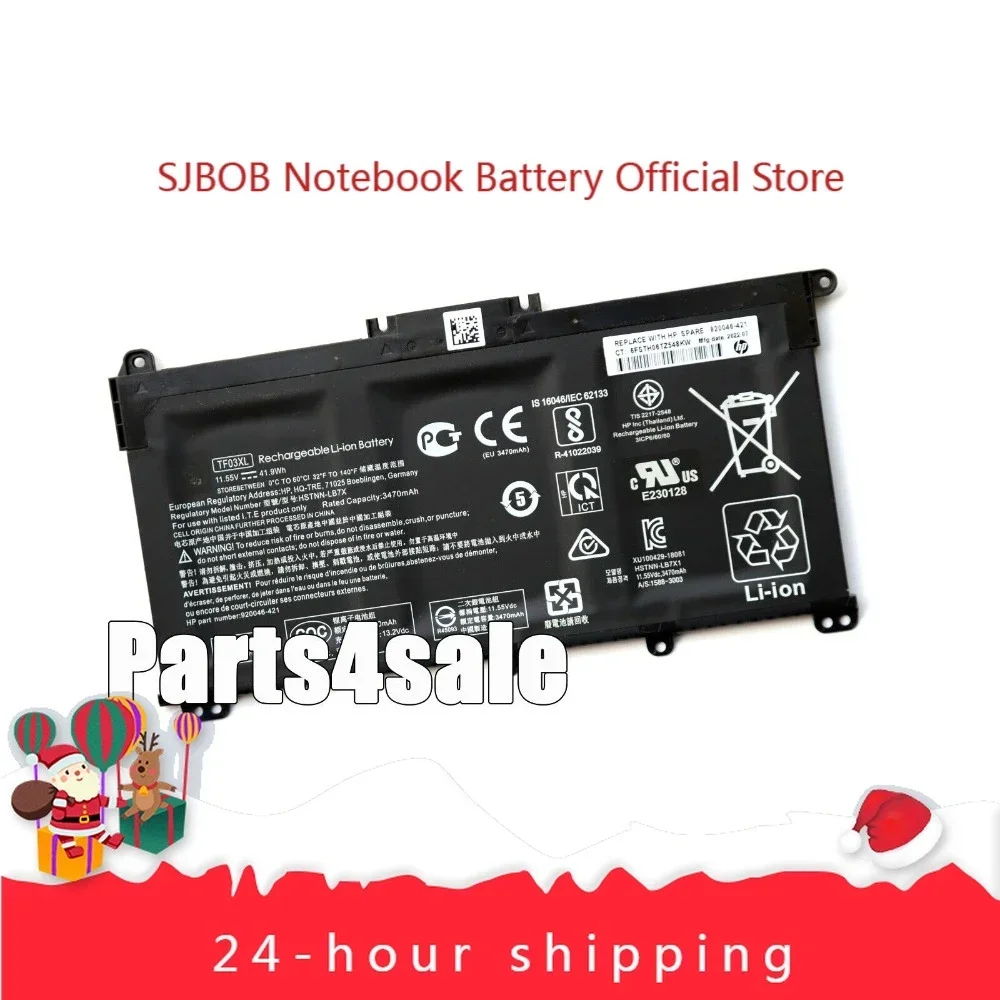 TF03XL Genuine Battery for HP Pavilion 15-CD HSTNN-LB7X 920070-855 920046-421 Laptop battery