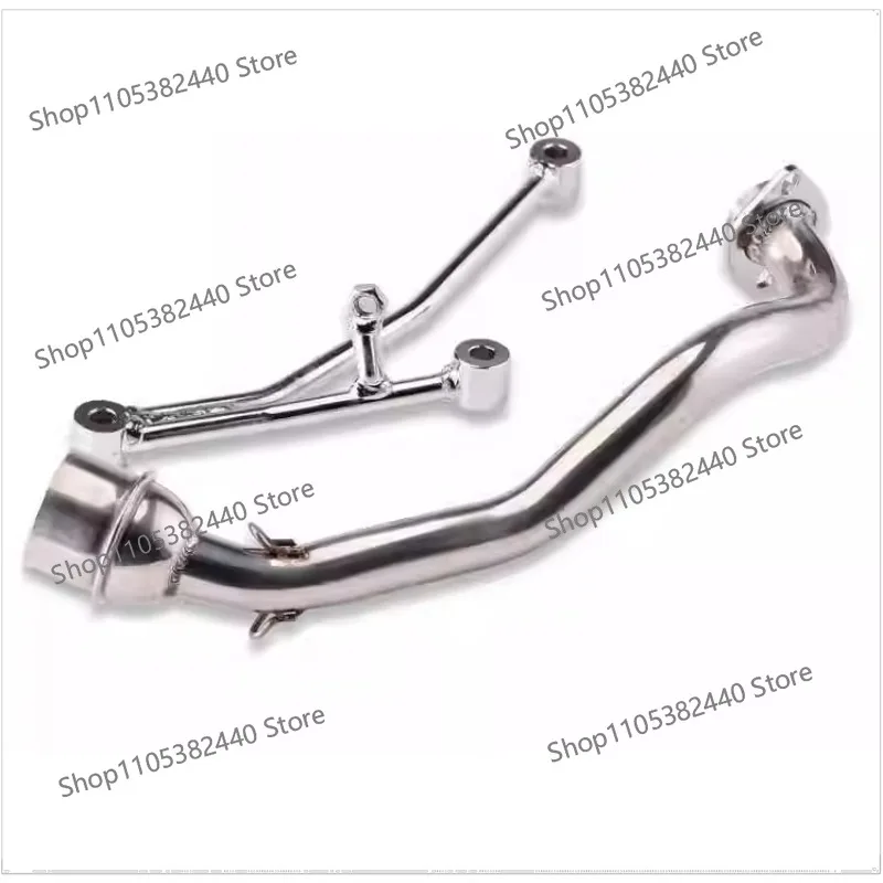 Scooter Exhaust Pipe Clamp & Fixing Bracket, Universal 125CC Motor Bike Exhaust Muffler Mount