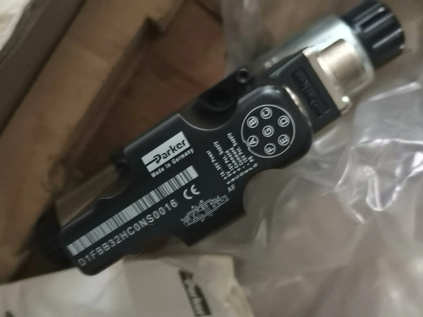 Parker Proportional Valve D1FBB32HCONS0016. Brand New And Genuine One, Bag.