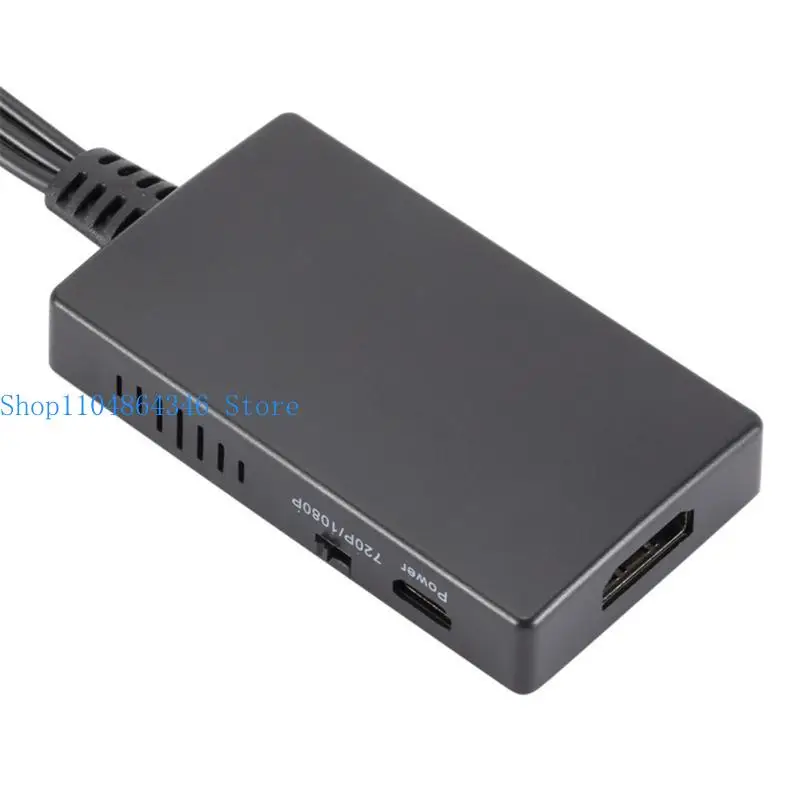 

5asd AV to Converter Adapter AV to HDTV 1080P Video Sync-