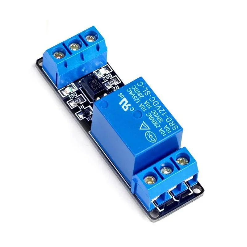 Low-level Trigger 1 Channel R elay Module, Isolamento Optoacoplador, PLC Control Drive Board, 5V, 12V, 24V