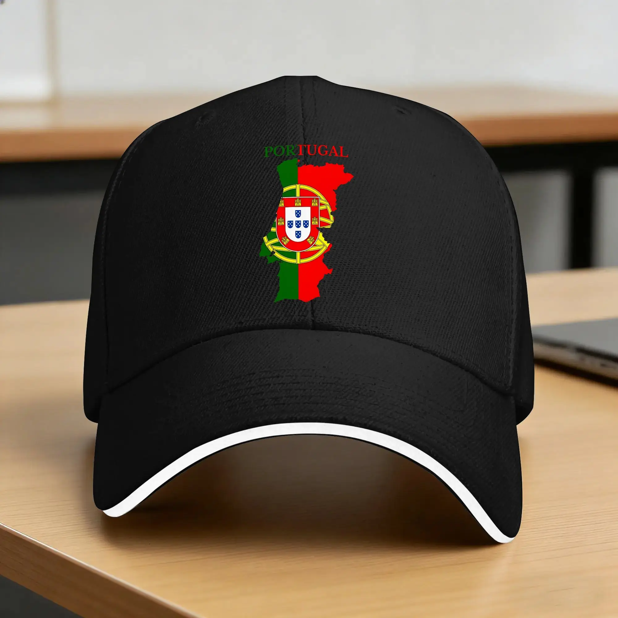 Portugal Flag  Baseball Cap  Running Hippie Dropshipping Trucker Hat Unisex-Teens Classic Print Baseball Caps