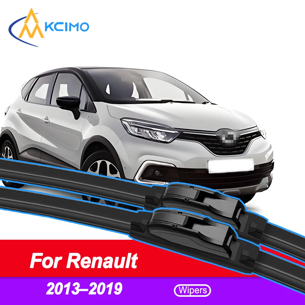

2PCS HD Car Windscreen Wipers for Renault Captur J87 2013-2019 Renault Samsung QM3 (South Korea) Front Windshield Accessories