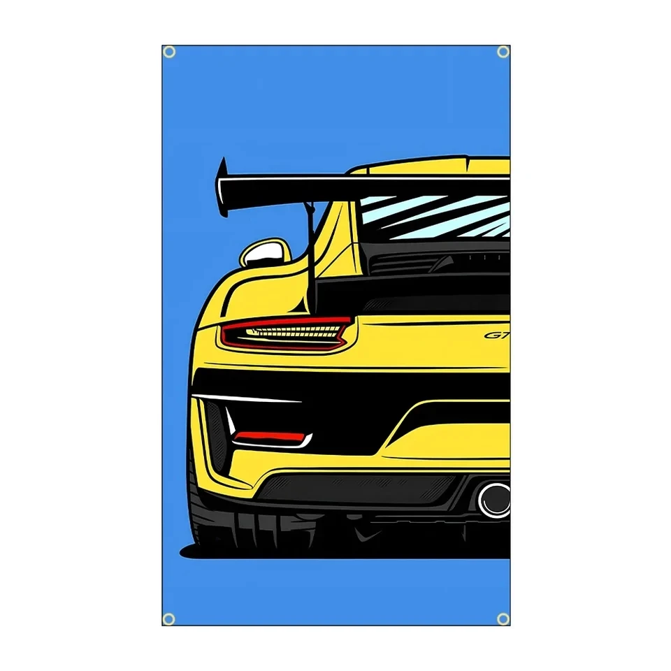 

90x150cm 3x5FT JDM Racing Car Flag - Durable Polyester Printed Banner for Car Decoration, Auto Show, JDM Enthusiast Gift