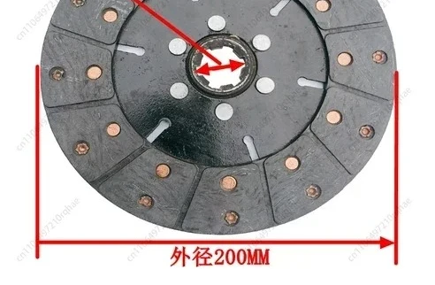 

Friction Plate, Pressure Plate, Separation Bearing Set, Universal for Small Four-wheel Tractors