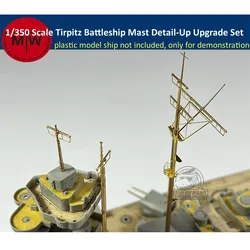 1/350 Scale Tirpitz Battleship Mast Detail-Up Upgrade Set CYG103