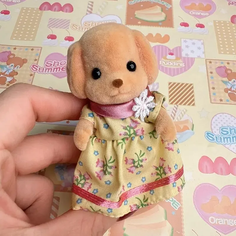 عائلات سيلفانيان تيرنورينز تيرنوفيلز شخصيات عائلية أنيمي كاليكو كريترز لعبة المطابخ لفتاة دمية متوسطة الحجم لطيفة 1 #5